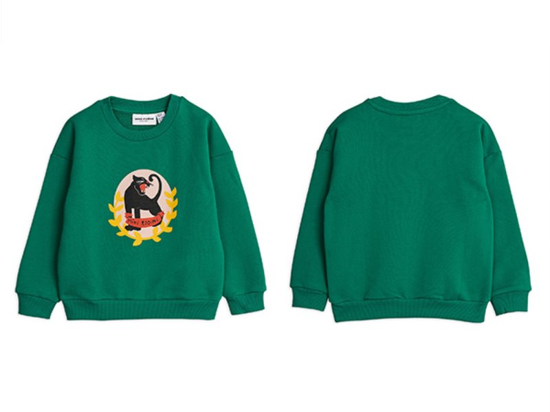 [mini rodini]Badge SP sweatshirt-Green