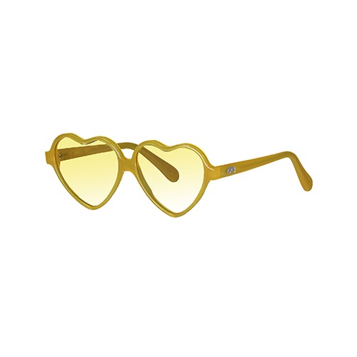 [beauloves] Sunshine Yellow Heart Sunglasses
