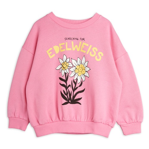 [minirodini] Edelweiss sp sweatshirt - Pink