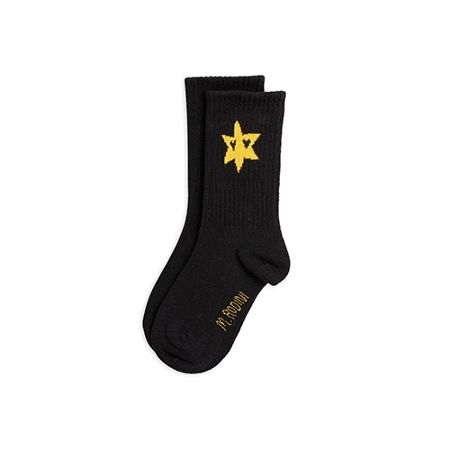 [minirodini] Star socks - Black