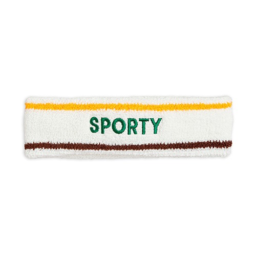 [minirodini] Sporty headband - White