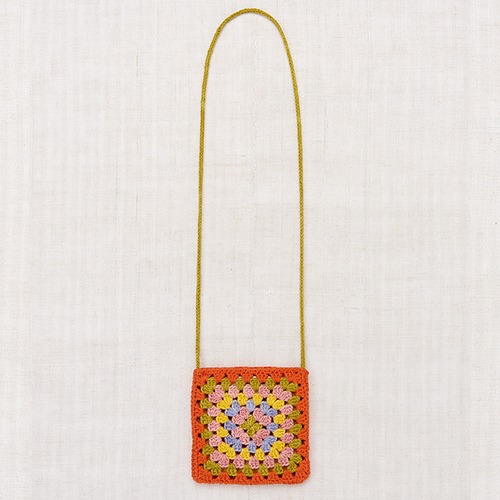 [misha&amp;puff] Crochet Big Square Bag - Poppy