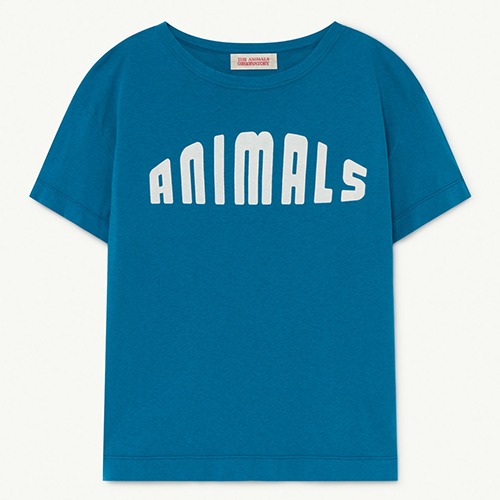 [T.A.O.] ROOSTER KIDS+ T-SHIRT - Blue Animals