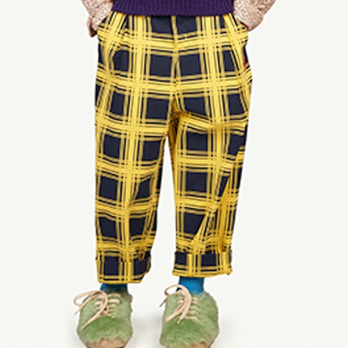 [T.A.O.] EMU KIDS TROUSERS - Yellow Squares