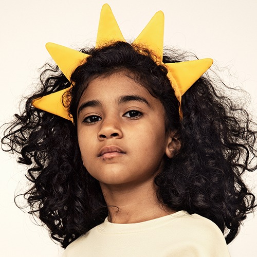 [minirodini] Star headband - Yellow