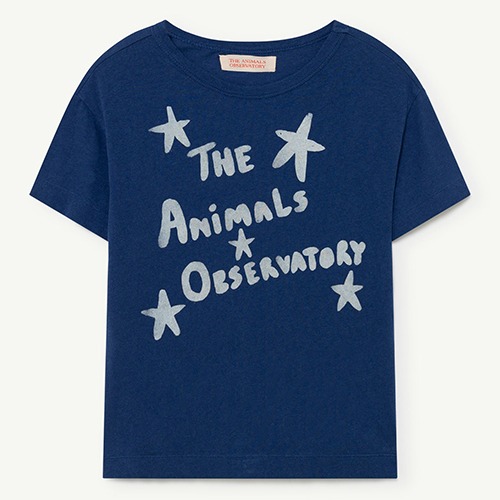 [T.A.O.] ROOSTER KIDS+ T-SHIRT Blue - White The Animals Stars