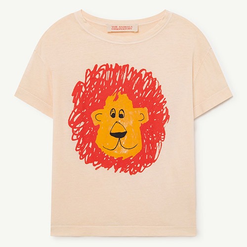 [T.A.O.] ROOSTER KIDS+ T-SHIRT - Beige Lion