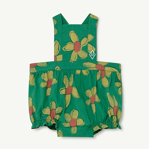 [T.A.O.] MEERKAT BABY JUMPSUIT (베이비) - Green Flowers