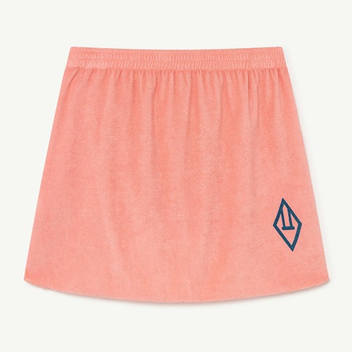 [T.A.O.] PLAIN WOMBAT KIDS SKIRT - Pink Logo