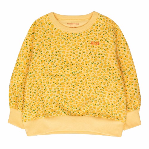 [tinycottons] OLEANDER SWEATSHIRT - canary/yellow