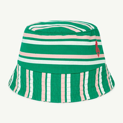[T.A.O.] STARFISH KIDS HAT - Green Stripes