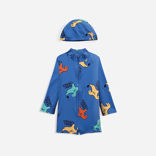 [bobochoses] Sniffy Dog all over swim pack - BABY
