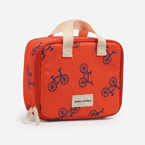 [bobochoses] Bicycle all over lunch bag