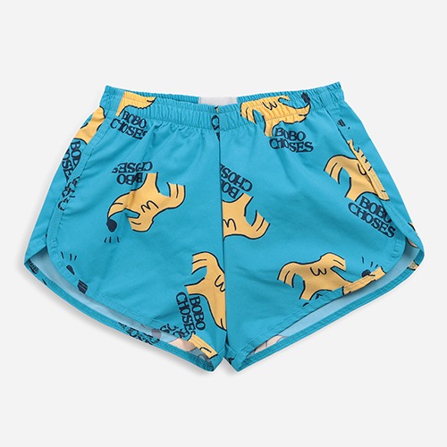 [bobochoses] Sniff Dog all over swim shorts