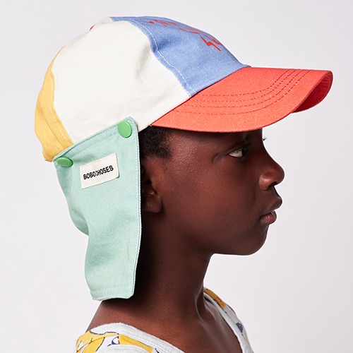 [bobochoses] Color Block protection cap