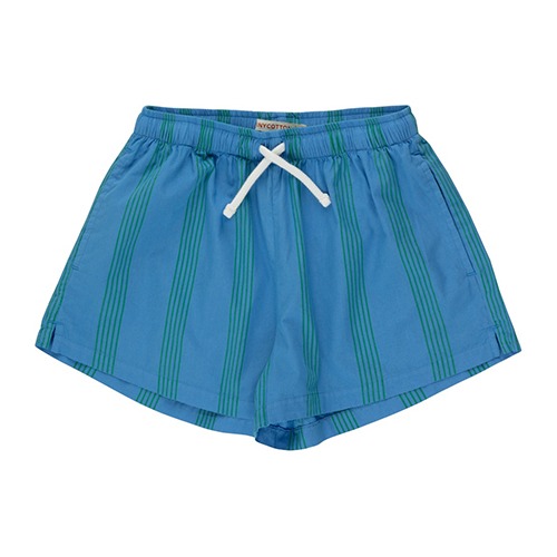 [tinycottons] LINES SHORT - lilac blue/grass green