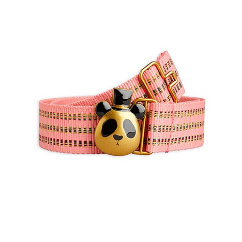[minirodini] Panda belt - Pink