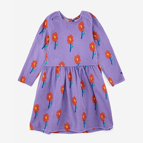 [bobochoses] Flowers all over woven dress - KID