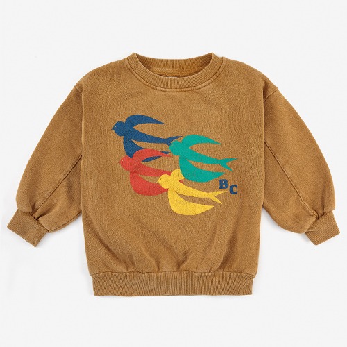 [bobochoses] Flying Birds sweatshirt - KID