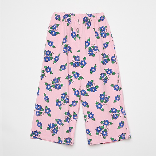[weekendhousekids] Corduroy flower pants - Pink