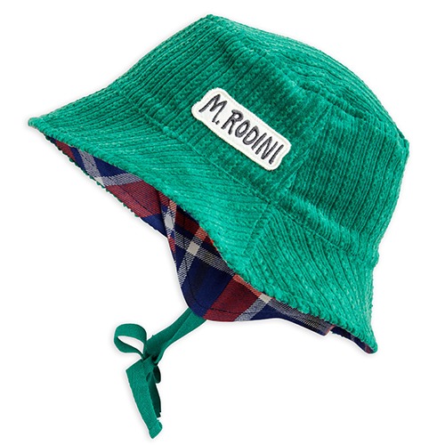 [minirodini] Corduroy bucket hat - Green