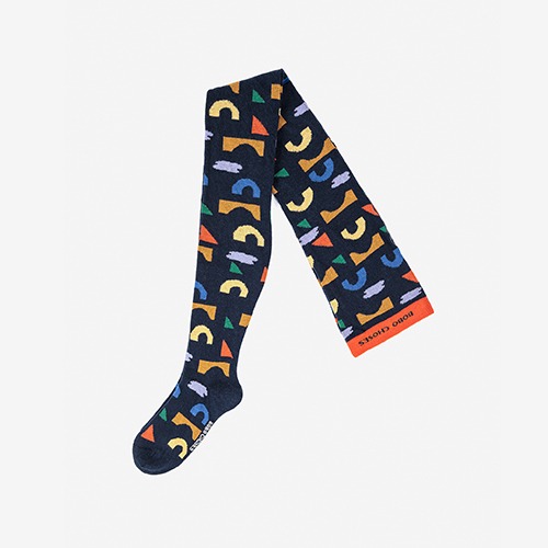 [bobochoses] Playful all over tights - KID