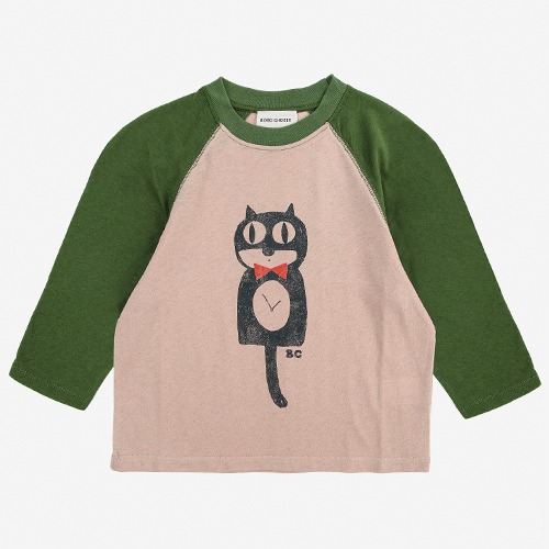 [bobochoses] Cat O&#039;Clock long sleeve T-shirt - KID