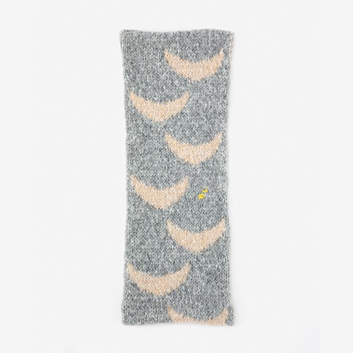 [bobochoses] Moons knitted neck warmer - KID