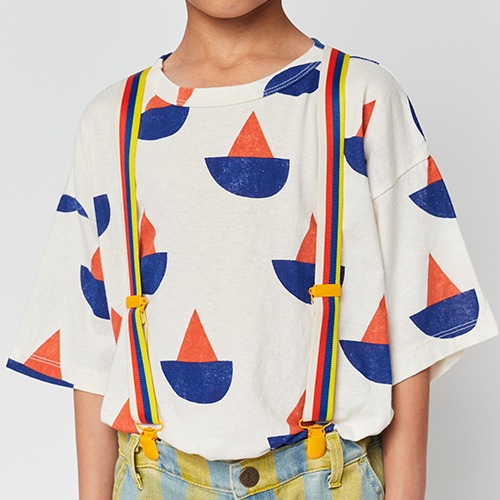 [bobochoses] Color Stripes suspenders - ACC. KID