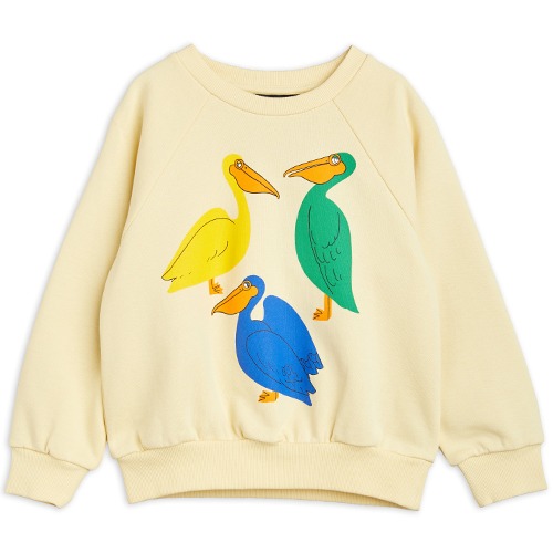 [minirodini] Pelican sp sweatshirt - Yellow